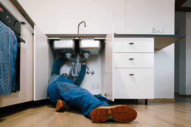 Professional Drain Cleaning technician working in Ramona, CA